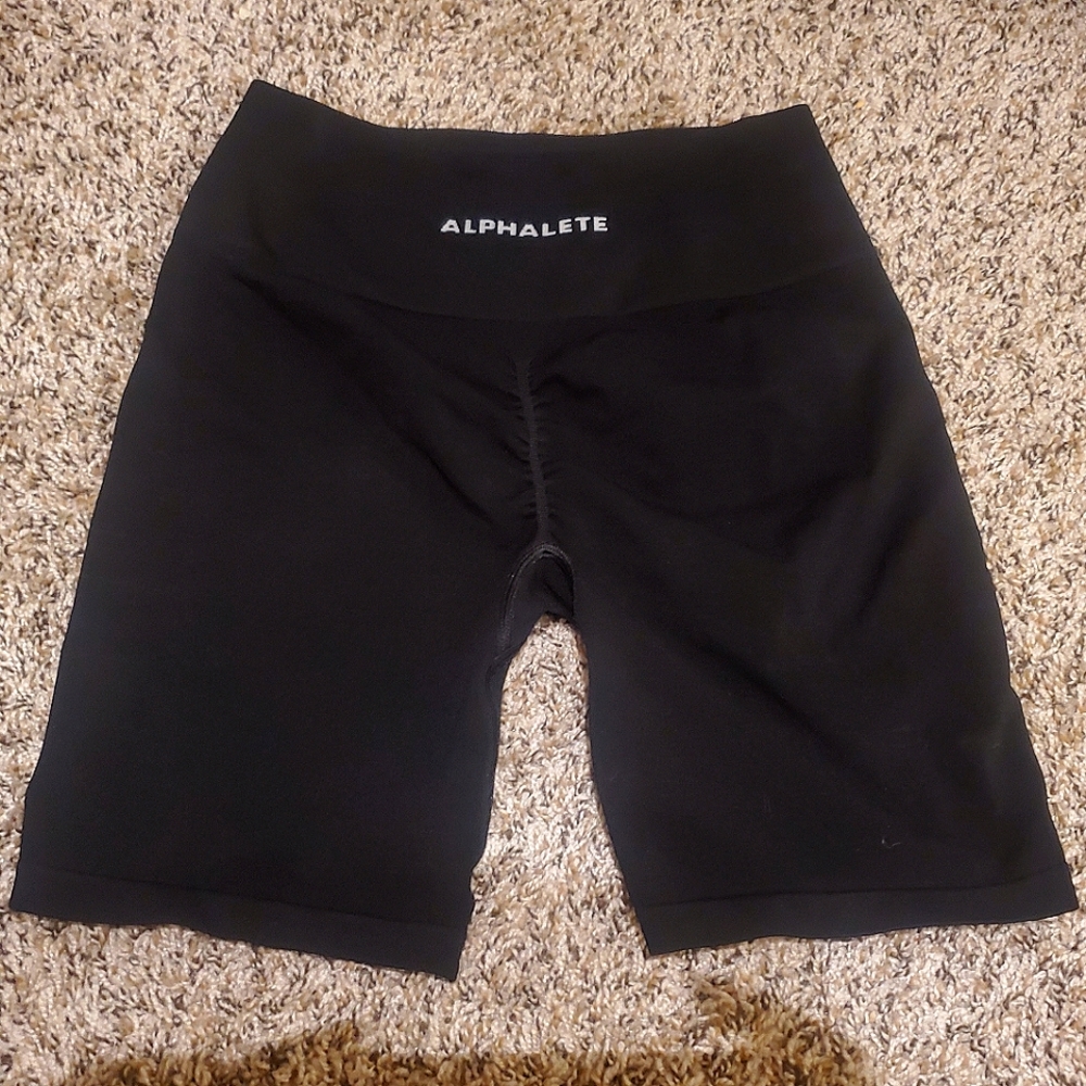 Alphalete Amplify Black Shorts